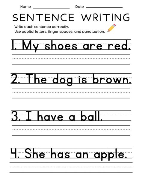 free worksheet.